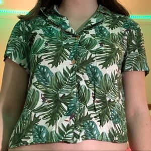 button up patterned shirt